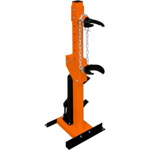 Hydraulische Spiraalveer Compressor Schokdemper Gereedschap 3000KG Draagvermogen 8 Niveaus Voetpedaal Gepoedercoat Staal Auto Reparatie Bestelwagen 2 x Grote & 2 x Kleine Klem Bevestigingen