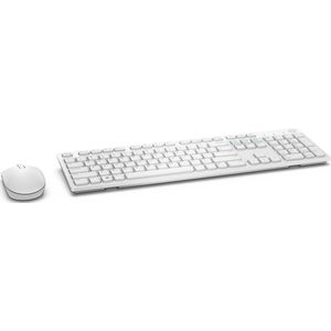 DELL KM636 toetsenbord Inclusief muis RF Draadloos QWERTY US International Wit