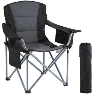 MKSS® Strandstoel Opvouwbaar - Strandmat met Rugleuning Inklapbaar - Volwassenen en Kinderen - Zwart