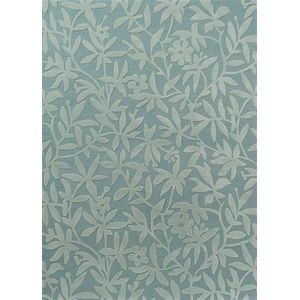 Vloerkleed Laura Ashley Cleavers Duck Egg 80907 - maat 200 cm rond