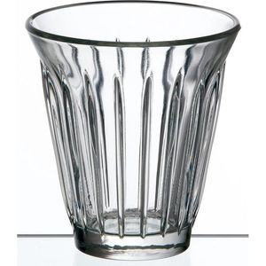 La Rochère Zinc - Koffie- en theeglas - 19 cl - set van 6