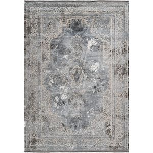 Elysee | Laagpolig Vloerkleed | Silver | Hoogwaardige Kwaliteit | 120x170 cm