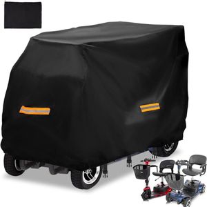 VELTRR® Bakfietshoes - Scootmobielhoes - Waterdicht - Zwart