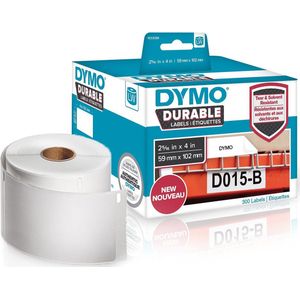 DYMO® LW labels (59 mm x 102 mm) met polypropyleen, 300 labels