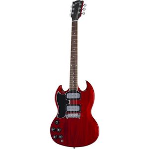 Gibson Tony Iommi SG Special Vintage Cherry Lefthand - Elektrische gitaar voor linkshandigen