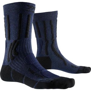 X-socks Wandelsokken Trek X Katoen/polyamide Blauw Mt 45/47