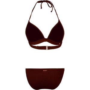 Brunotti Kohali-STR Dames Bralette Bikini Set - Bruin - 38