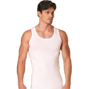 Heren onderhemd Bonanza- 5 pak- wit- Maat XL