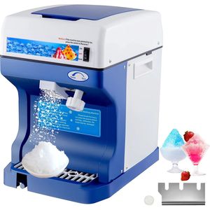 BellissiBo® Ijsblokjesmachine - Ijsmachines - Slush Puppy Maker - Automatisch - 250W - RVS mes - 265 lbs/h - Verstelbare ijsdikte