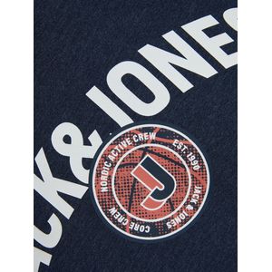 JACK & JONES - T-shirt - Maat 116 - Jongens - NAVY BLAZER -