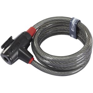 BBB Cycling PowerLock Coil Cable Fietsslot - Kabelslot Fiets - Sleutelslot - Zwart - 18 x 1,2 cm - BBL-41