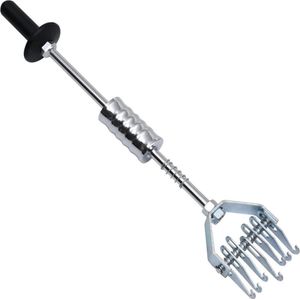 vidaXL Schuifhamer met multiklauw 65 cm koolstofstaal