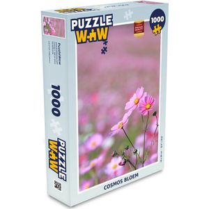 Puzzel Bloemen - Buiten - Roze - Legpuzzel - Puzzel 1000 stukjes volwassenen