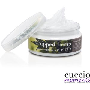 Cuccio Butterblend 226 gr Whipped Hemp bevat Hennepzaadolie - verjongd - kalmeert - Capuseed hydrateerd -  ontstekingsremmende werking - reinigt - verfrist en kalmeert de huid - Ideaal voor je eigen  Moederdag  - Ritueel @ Home