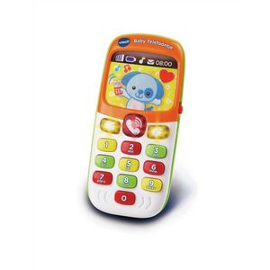 VTech Baby Telefoon - Cadeau - Interactief Speelgoed - Educatief Kindertelefoon - Cadeau - Oranje