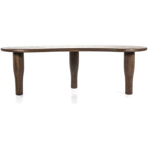 Eettafel Jodi organisch mangohout 240x115cm - bruin | Eleonora