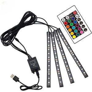 Auto Interieur Decoratie - LED Verlichting Voor Auto's - Eenvoudig Te Installeren Voor Een Modern Uiterlijk