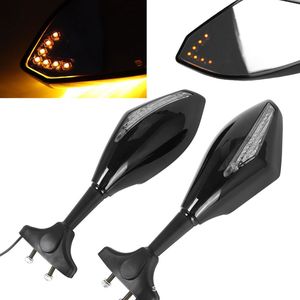 LED Verlichte Achteruitkijkspiegel - Motorfiets Gemodificeerde Spiegels - Honda/Kawasaki/Suzuki/Yamaha