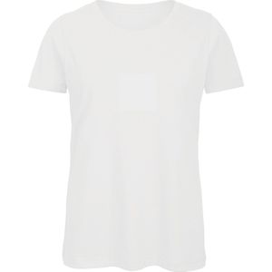 B&C Organic Cotton Inspire Crew Neck T-shirt / Woman CGTW043 - White - XS