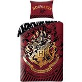 Harry Potter Dekbedovertrek Wizardry - Eenpersoons - 140 x 200 cm - Katoen