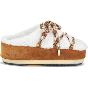 Off White Mule shearling slippers off white