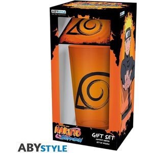 Naruto Shippuden Glas & Onderzetter