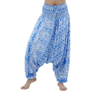 PANASIAM Aladdinbroek ISAN - Harem broek Unisex Vrijetijdsbroek Loosefit Hippie-broek