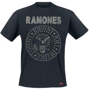 Ramones - Seal Hey Ho Heren T-shirt - XXL - Zwart