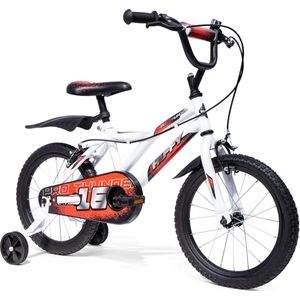 Huffy Pro Thunder 16 Inch Jongenfiets Wit 5-7 jaar Kinderfiets Voor jongens en meisjes