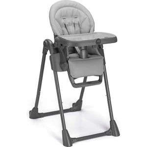 CAM Pappananna Icon High Chair - Kinderstoel - ECO PELLE GRIGIO - Made in Italy