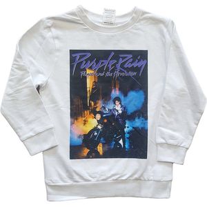 Prince - Purple Rain Sweater/trui kids - Kids tm 12 jaar - Wit