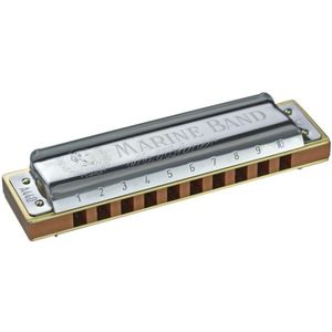 Hohner Marineband classic - toonsoort A - bluesharp - Diatonische harmonica