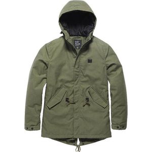 Vintage Industries Wallbrook parka olive drab