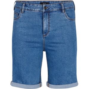 ZIZZI JELLA, SHORTS Dames Jeans - Blue - Maat 52