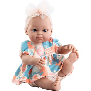 Paola Reina Minipikolines babypop blank meisje met blauwe ogen 32cm