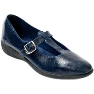 Ballerina's van lakleer, comfort wijdte