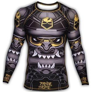 PRiDE of DiE Fight for Honor Rash Guard maat M