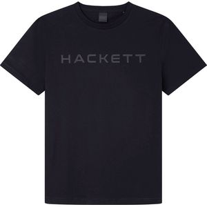 HACKETT Essential T-shirt Met Korte Mouwen Heren - Black - 3XL