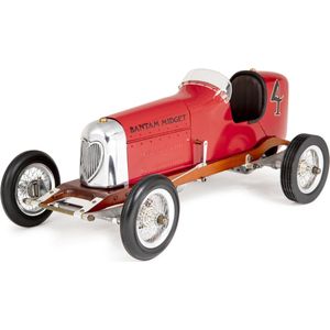 Authentic Models - Bantam Midget - Model Auto - miniatuur auto - Race Auto - Handgemaakt - Rood