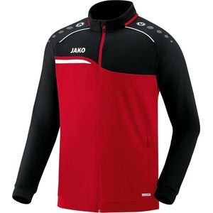 Jako - Polyester jacket Competition 2.0 Senior - Polyester jacket Competition 2.0 - M - rood/zwart