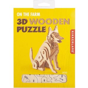 Dog 3D Wooden Puzzle