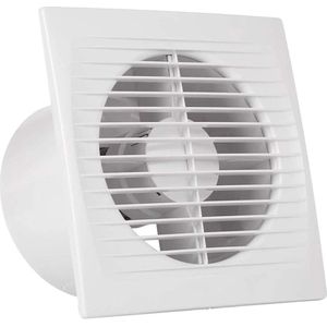 Badkamer Ventilator stil 15 W lucht 152 x 97 x 102 mm - geïntegreerd insectenwerend ventiel - 180 m³/h - badkamer keuken toilet kantoor