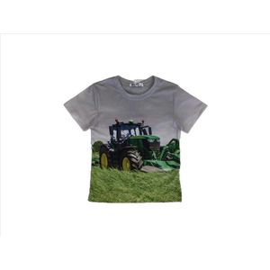 S&c Tractor/Trekker T-shirt John Deere Grijs 86/92