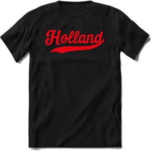 Nederland - Rood - T-Shirt Heren / Dames  - Nederland / Holland / Koningsdag Souvenirs Cadeau Shirt - grappige Spreuken, Zinnen en Teksten. Maat XXL