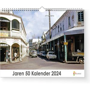 XL 2024 Kalender - Jaarkalender - Jaren 50