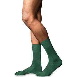 FALKE No. 9 Pure Fil d'Ecosse herensokken - groen (hunter green)