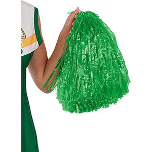 FUNIDELIA Groene Pompon voor vrouwen - Groen