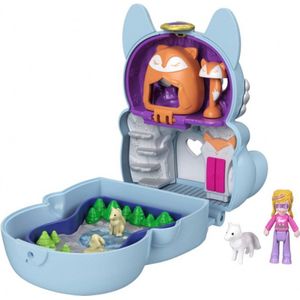 Polly Pocket Flip & Find Fox Compact