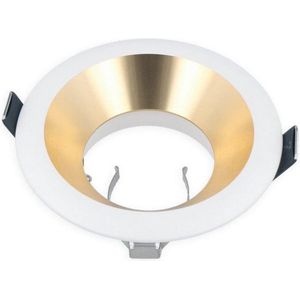 LED Line - OP=OP LED inbouwspot rond - Goud / Wit - zaagmaat 75mm - buitenmaat 94mm