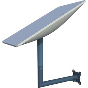 Wandhouder versterking montageset voor snelle hulp - 63 cm/30 cm - huishouden buiten
